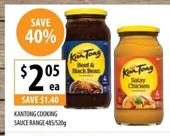 Supabarn Kantong Cooking Sauce Range 485/520g offer