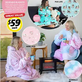 Wearable Blankets