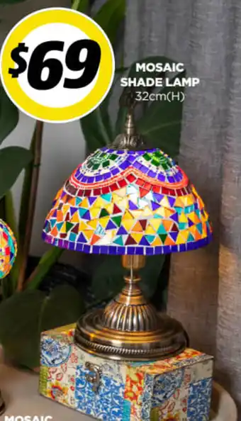 Smokemart & GiftBox Mosaic Shade Lamp 32cm (H) offer