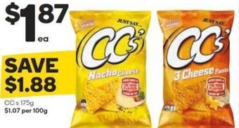 Woolworths CC's 175g offer
