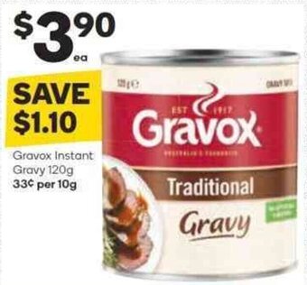 Woolworths Gravox Instant Gravy 120g offer