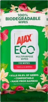 BIG W Ajax 110-Pack Wipes - Vanilla & Berries offer