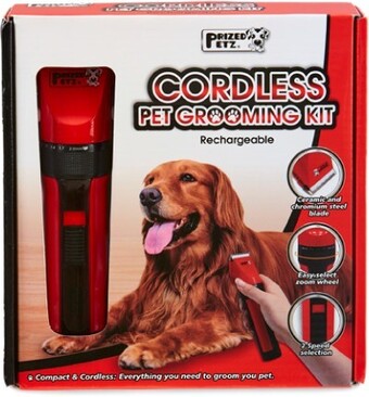 BIG W Prized Petz Cordless Pet Grooming Kit offer