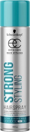 BIG W Schwarzkopf Extra Care Strong Styling Hair Spray 400g offer