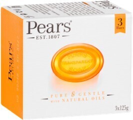 BIG W Pears Soap Transparent 3 x 125g offer