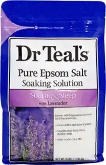 Dr Teal's Pure Epsom Salt Soaking Solution 1.36kg - Lavender