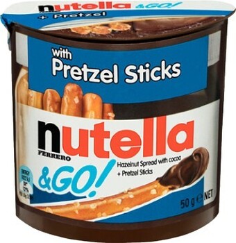 Nutella & Go With Pretzel Sticks 50g