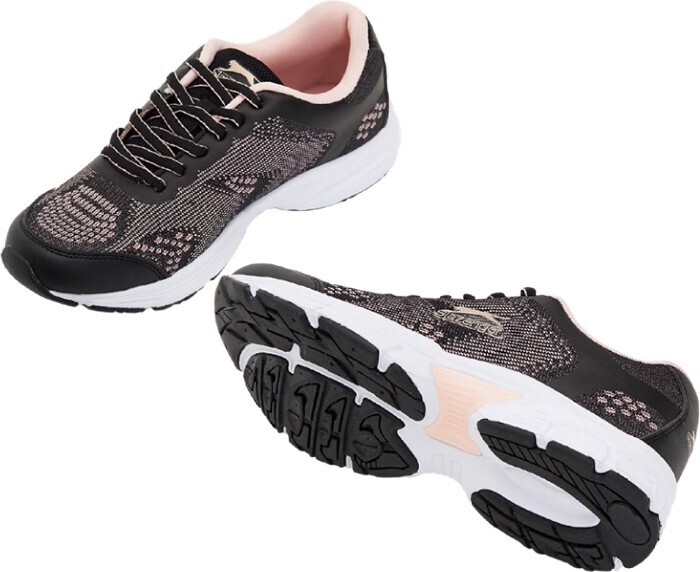 Slazenger Womens Running Shoes - Black 