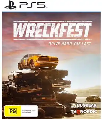 BIG W PS5 Wreckfest offer