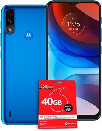 BIG W Vodafone Motorola E7 Power Tahiti Blue^ offer