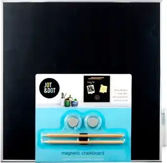 Jot & Dot Chalk Whiteboard 355x355mm