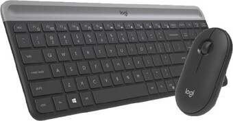 BIG W Logitech MK470 Slim Wireless Combo Graphite offer