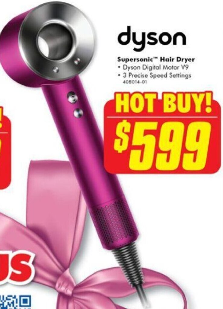 Dyson hair shop dryer good guys