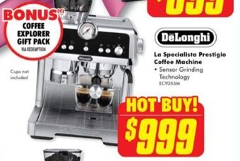 The Good Guys Delonghi La Specialista Prestigio Coffee Machine offer