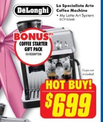 The Good Guys Delonghi La Specialista Arte Coffee Machine offer