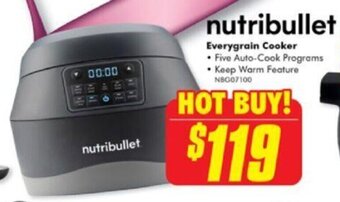 The Good Guys Nutribullet Everygrain Cooker offer