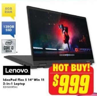 The Good Guys Lenovo IdeaPad Flex 5 14" Win 11 2-in-1 Laptop offer