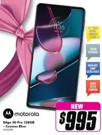Motorola Edge 30 Pro 128GB - Cosmos Blue