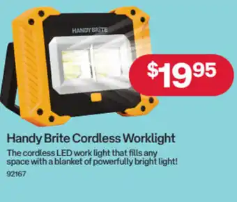 Australia Post Handy Brite Cordless Worklight offer