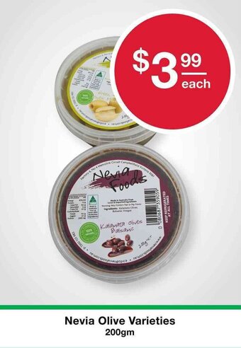 Australian Butchers Store Nevia Olive Varieties 200gm offer