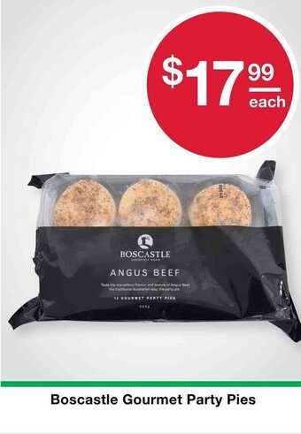 Australian Butchers Store Boscastle Gourmet Party Pies offer