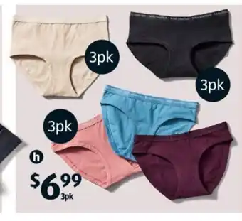 ALDI Women's Underwear 3Pk offer