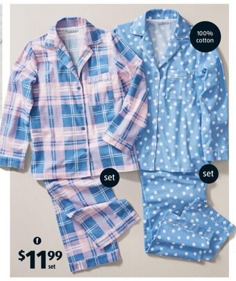 Women's Flannelette PJ Set