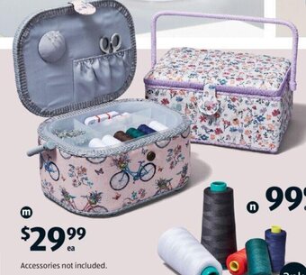 ALDI Sewing Basket offer