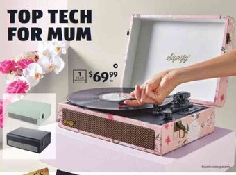 ALDI Vintage Turntable offer