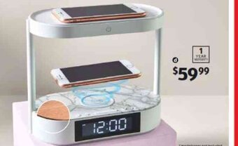 ALDI Dual Wireless Charging Clock offer