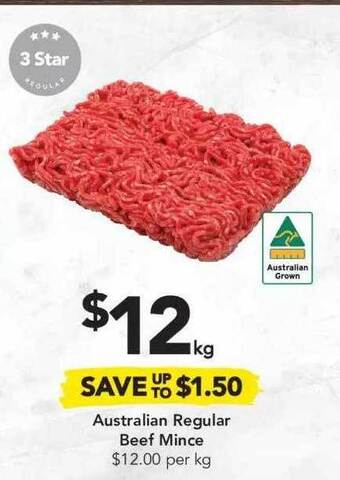 Drakes Australian Regular Beef Mince offer