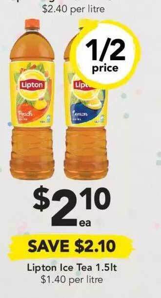 Drakes Lipton Ice Tea 1.5lt offer