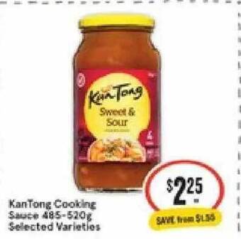 KanTong Cooking Sauce 485-520g