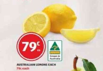 ALDI Australian Lemons offer