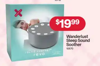 Australia Post Wanderlust Sleep Sound Soother offer