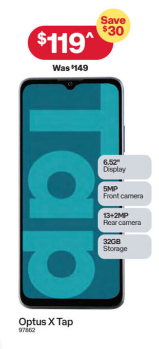 Australia Post Optus X Tap offer