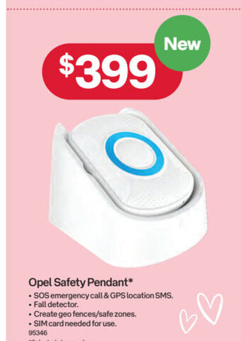 Australia Post Opel Safety Pendant* offer