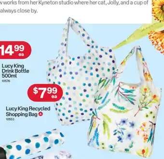 Lucy King Recycled Shopping Bag