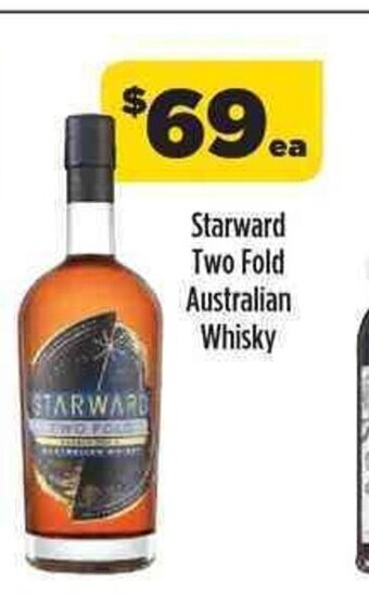 Liquorland Starward Two Fold Australian Whisky offer