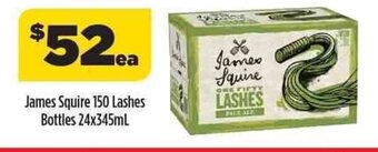 Liquorland James Squire 150 Lashes Bottles 24x345ml offer