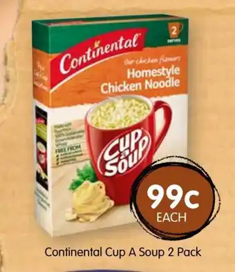 Spudshed Continental Cup A Soup 2 Pack offer