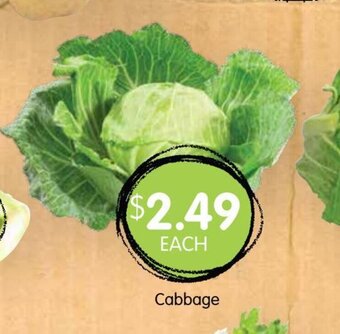 Spudshed Cabbage offer