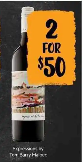 Expression by Tom Barry Malbec