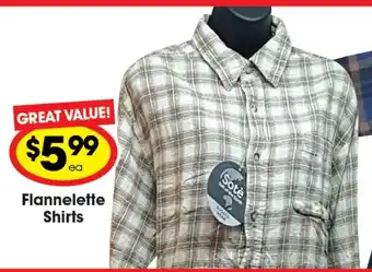 Flannelette Shirts