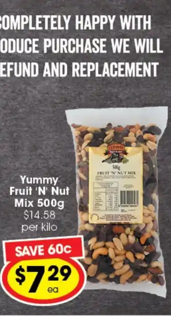 Yummy Fruit N Nut Mix 500g