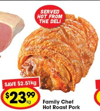 Ritchies Family Chef Hot Roast Pork offer