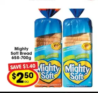 Ritchies Mighty Soft Bread 650-700g offer