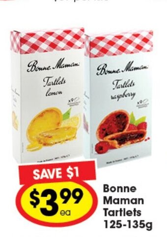 Bonne Maman Tartlets 125-135g