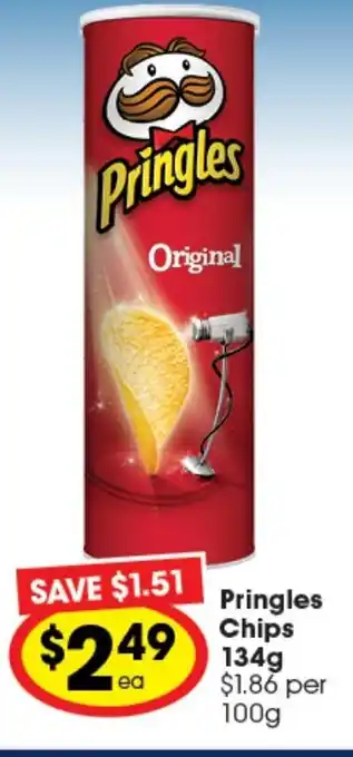 Ritchies Pringles Chips 134g offer