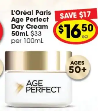 Ritchies L'Oreal Paris Age Perfect Day Cream 50mL offer